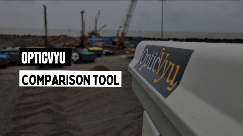 construction progress comparison tool demo video