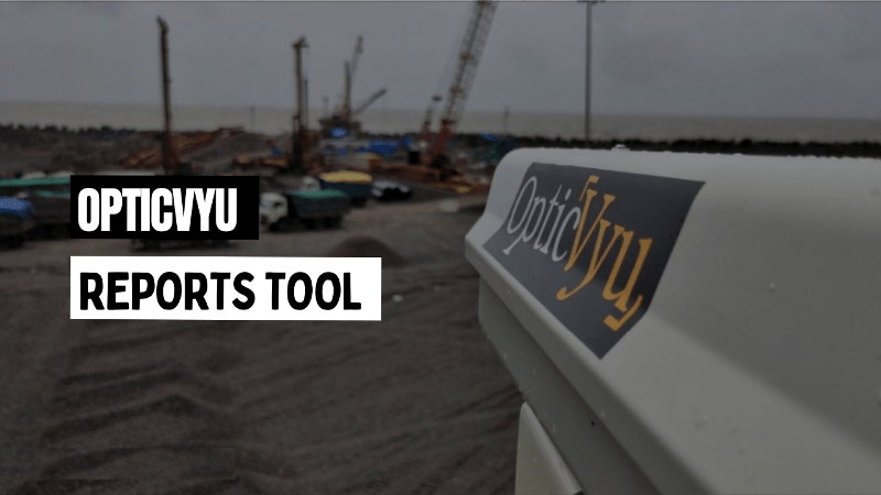 opticvyu construction progress report tool demo video