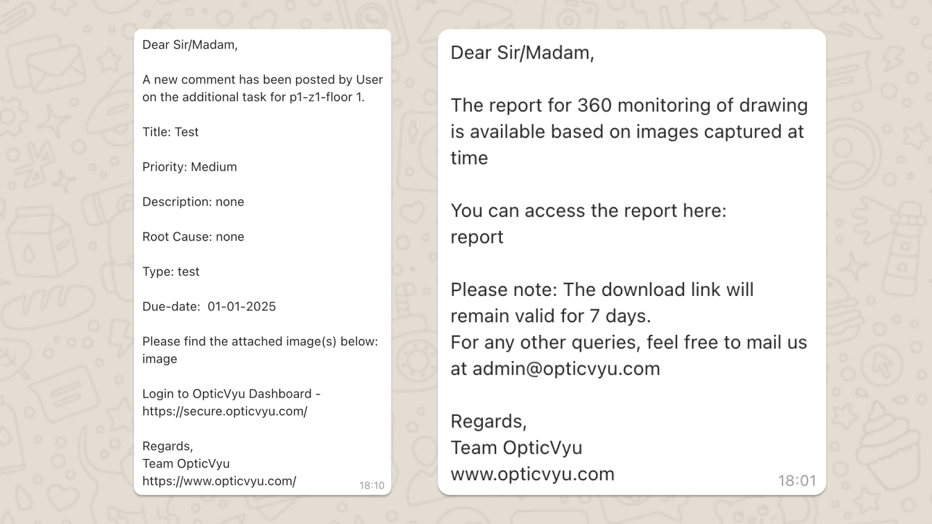 WhatsApp Integration